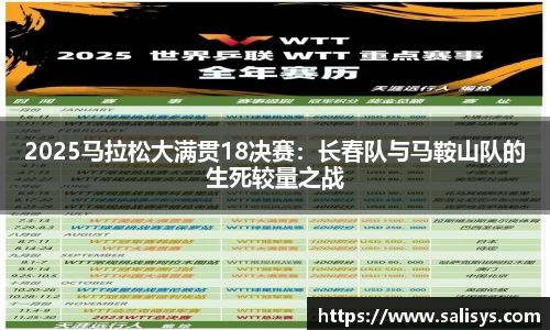 2025马拉松大满贯18决赛：长春队与马鞍山队的生死较量之战